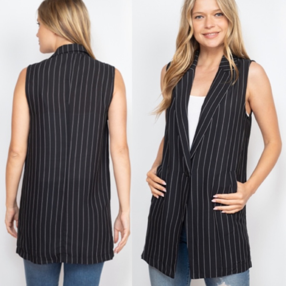 Classy Striped vest